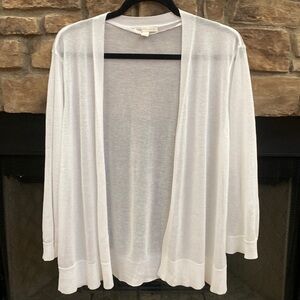 Cato white cardigan. Size 18/20W